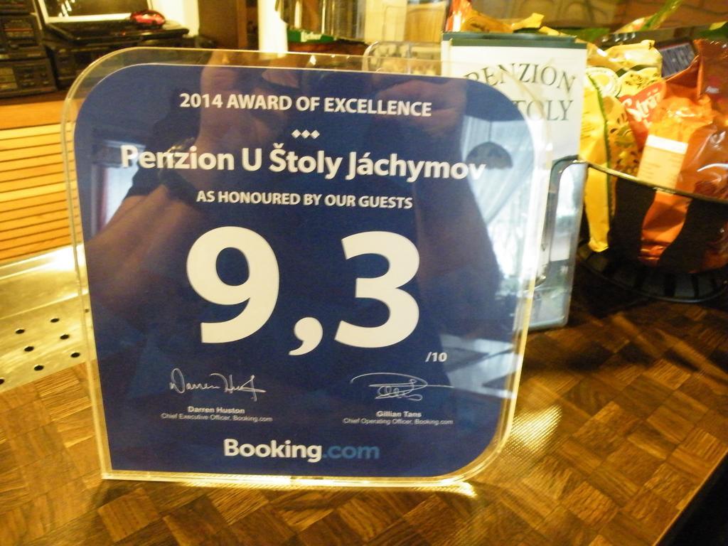 Penzion U Stoly 야히모프 외부 사진